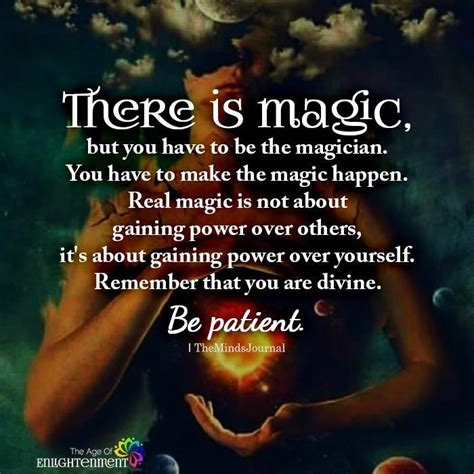 Be aware of the mystical magic surrounding you